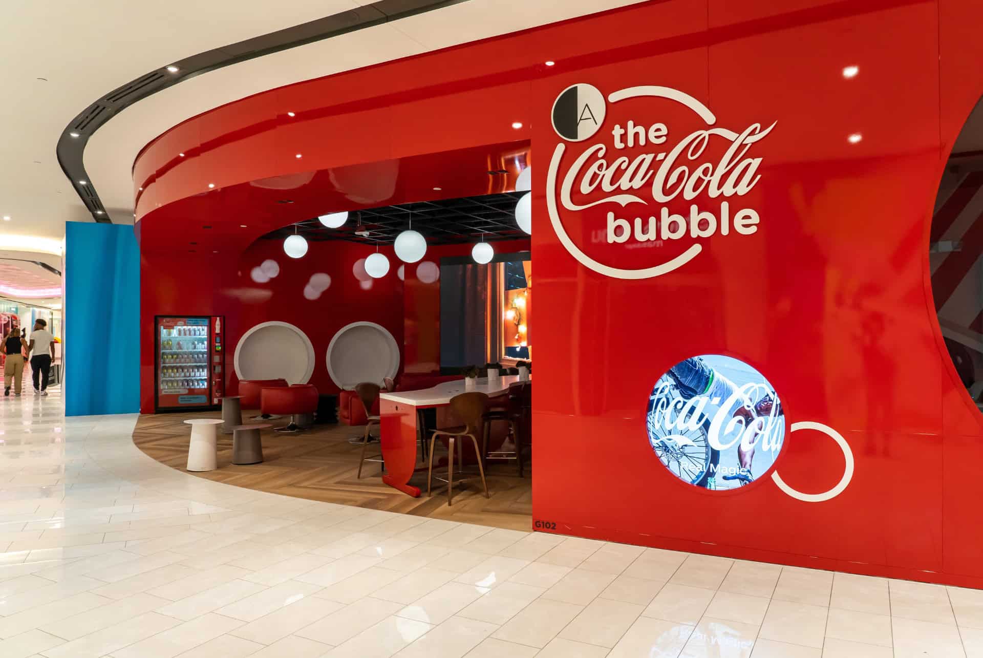 espace coca cola au american dream mall