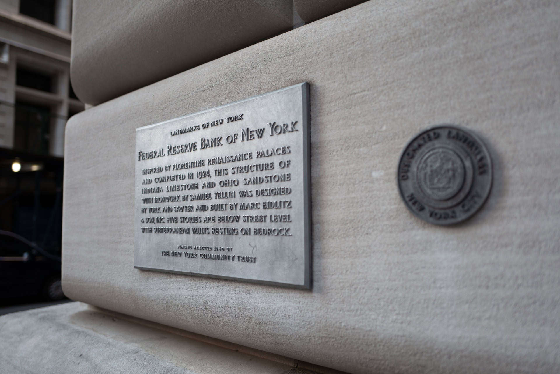 federal reserve bank of new york