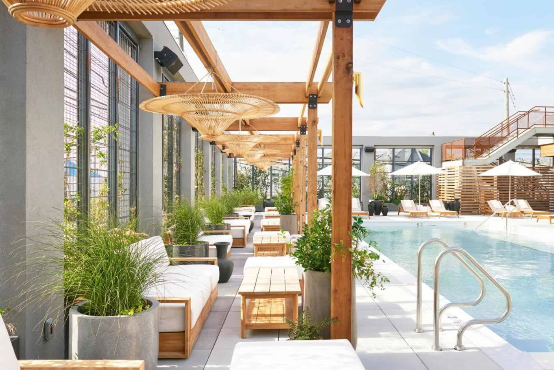 piscine the rockaway hotel
