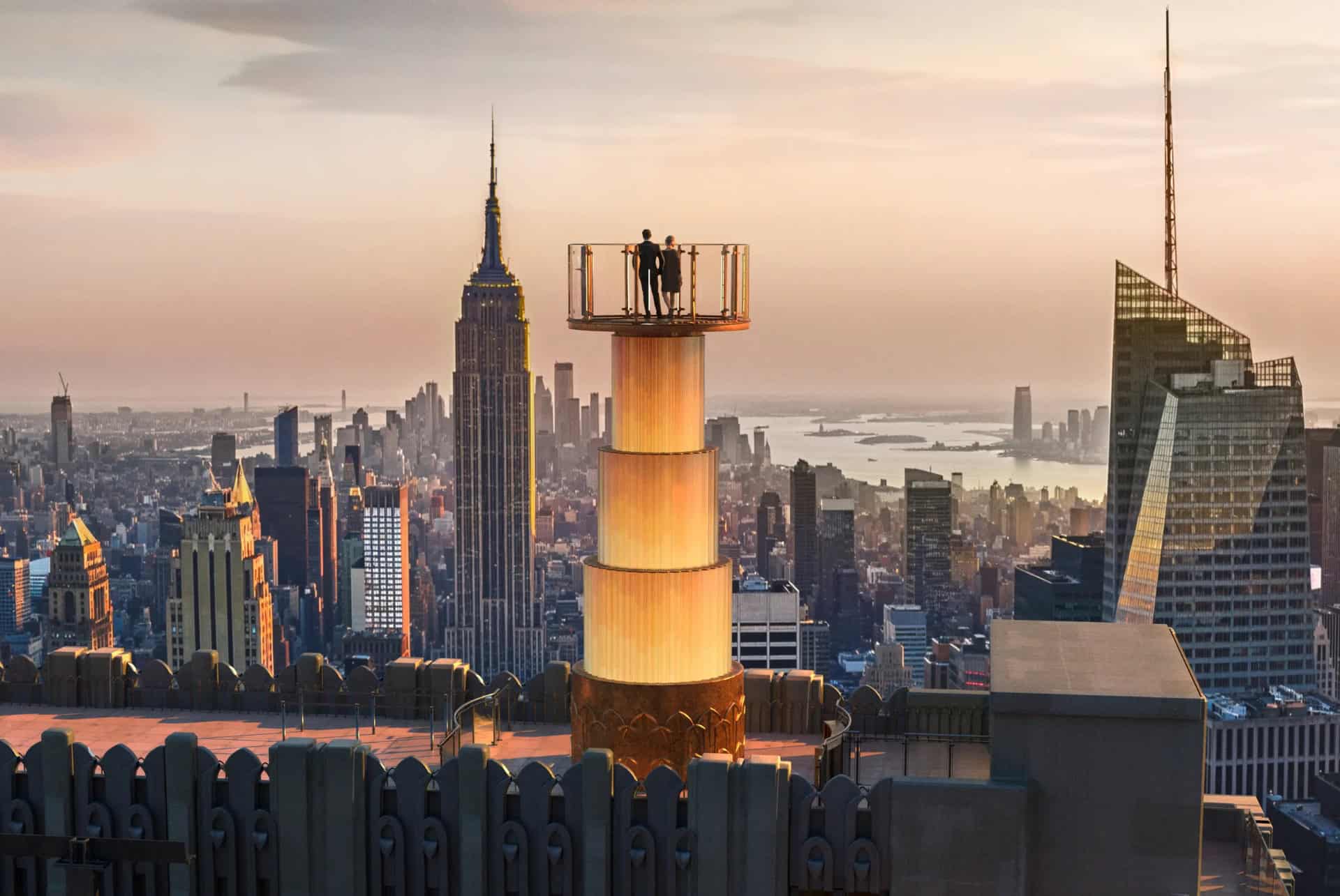 skylift top of the rock