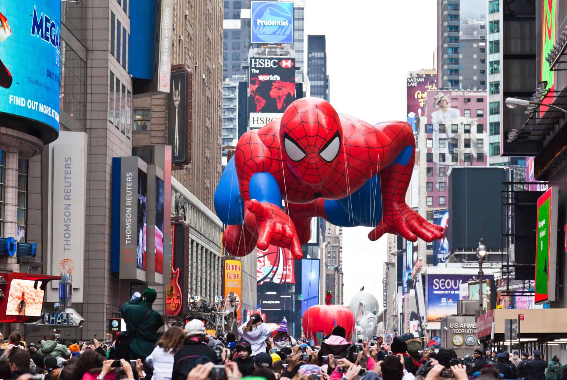spiderman parade thanksgiving à New York