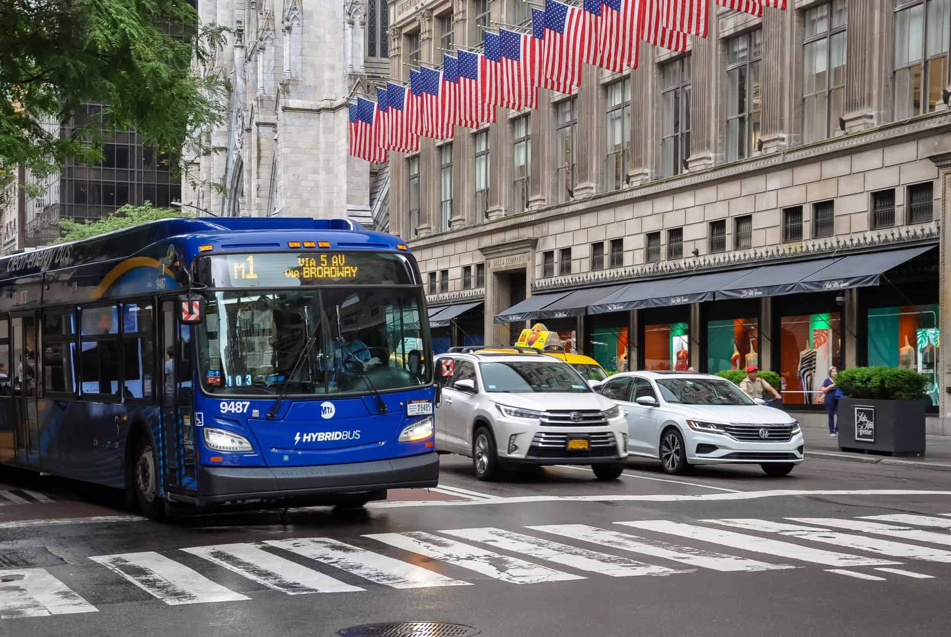 bus electrique mta new york