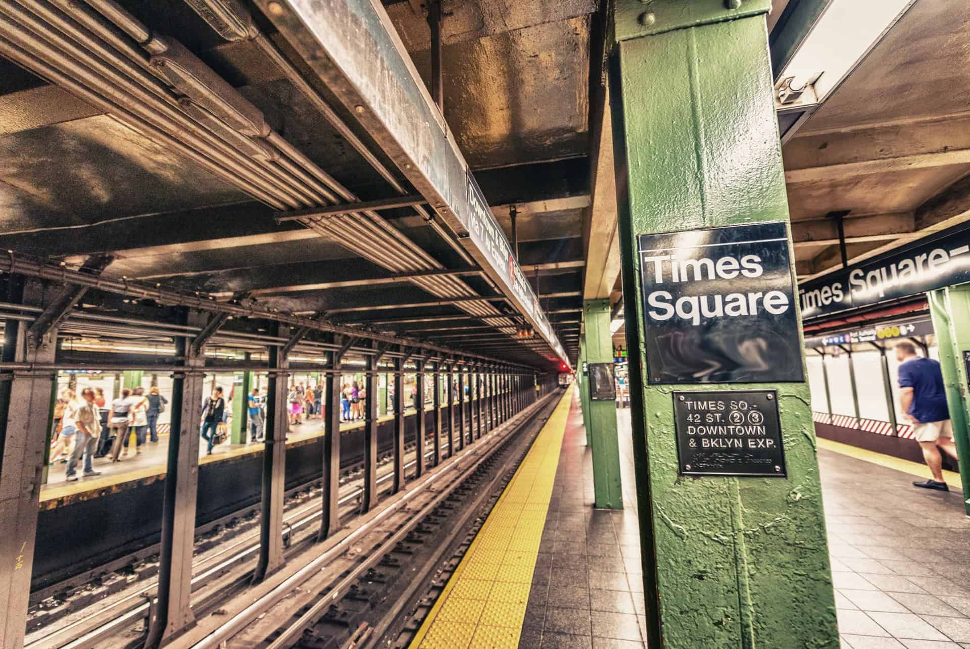 station de metro times square