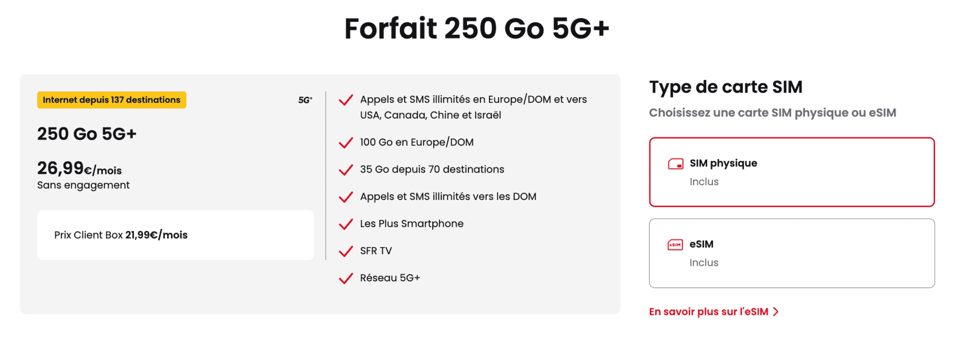 forfait sfr 5g+ juin 2026 forfait sfr 5g+ juin 2026